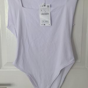 Zara Soft White Bodysuit